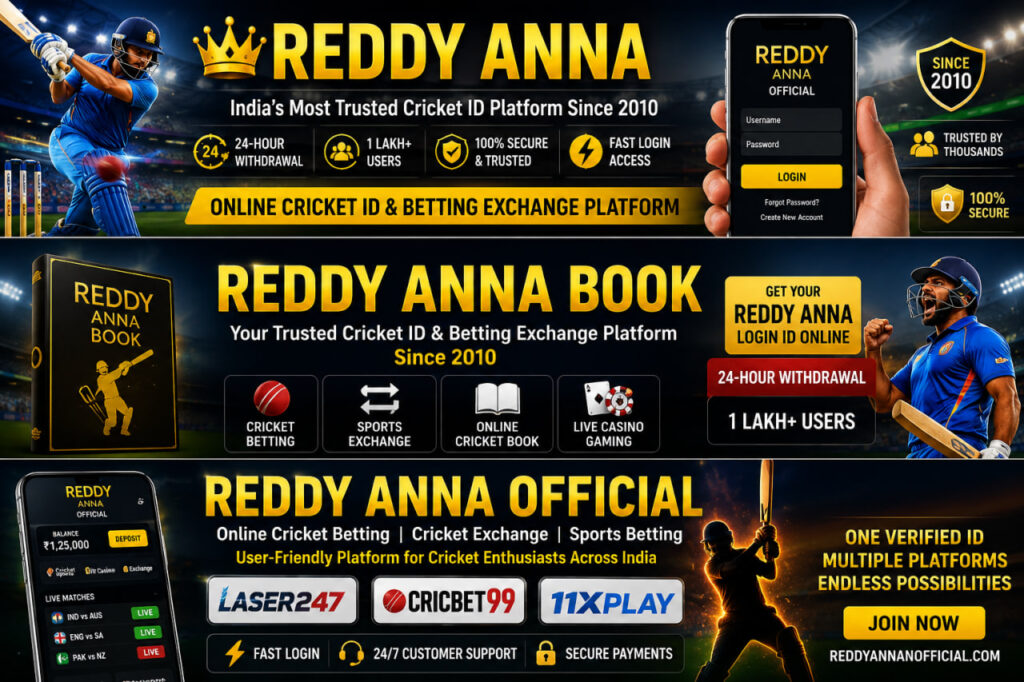 Why Reddy Anna Official Is Popular Among Online Cricket Betting Users Reddy Anna