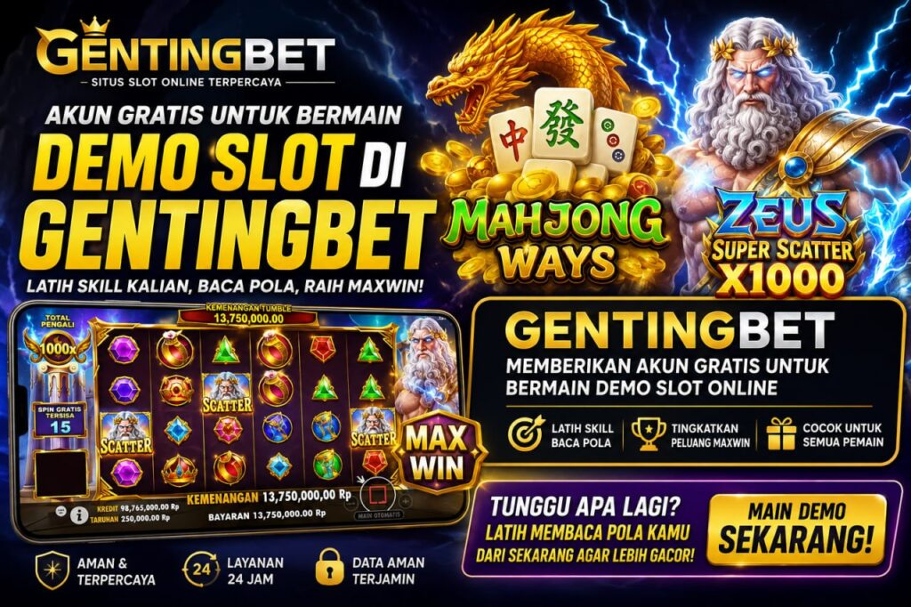 Access Popular Online Slots Like Mahjong Ways 2 on Gentingbet Demo Slot for Seamless and Responsive Gameplay gentingbet demo slot